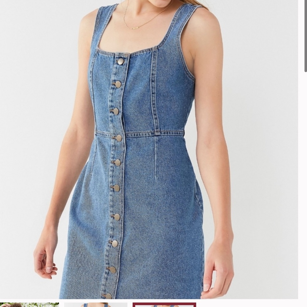 Denim dress